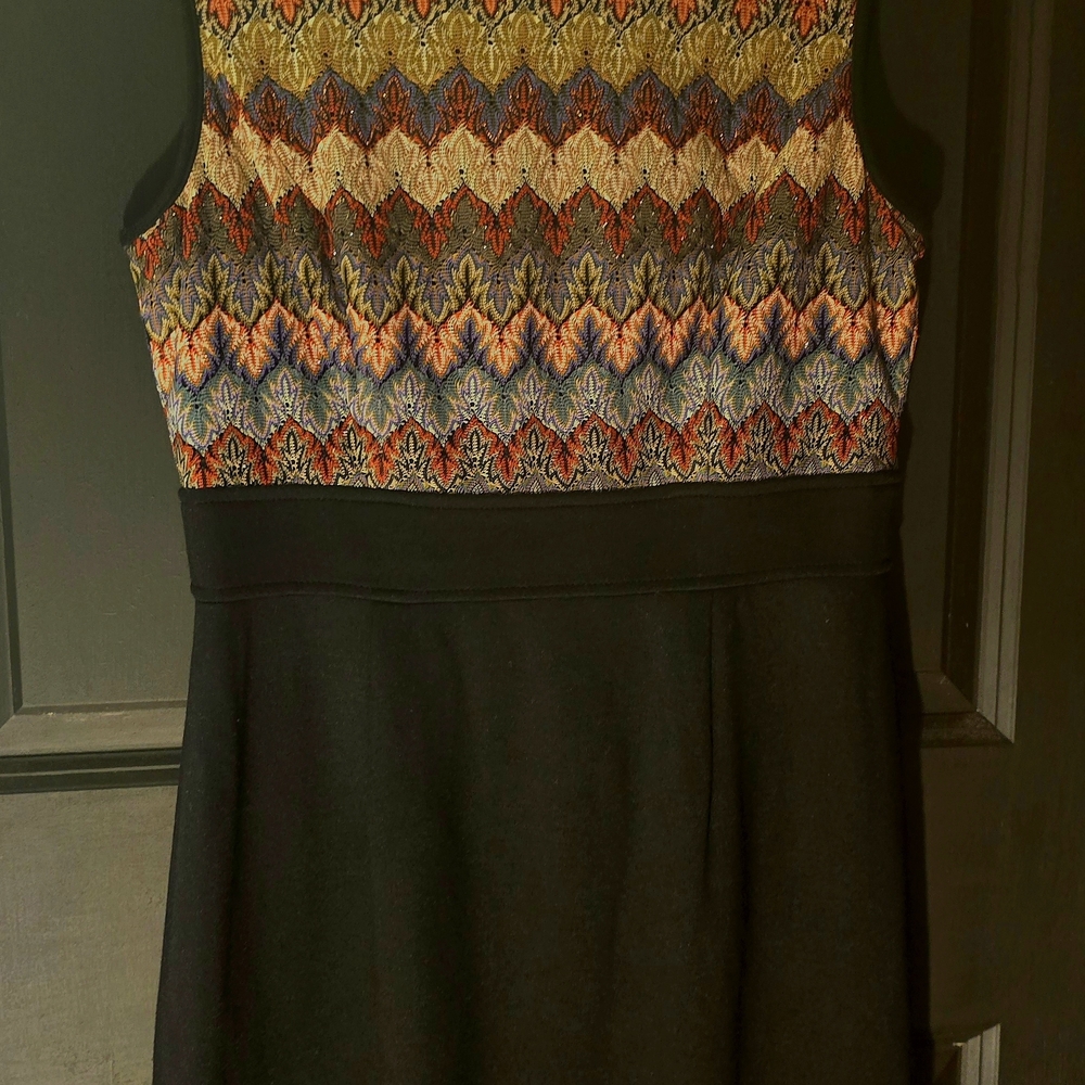 Maggy London Multicolor Patterned Dress